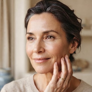 skin elasticity after 40